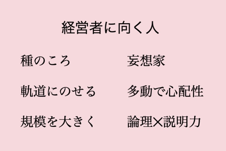経営者に向く人